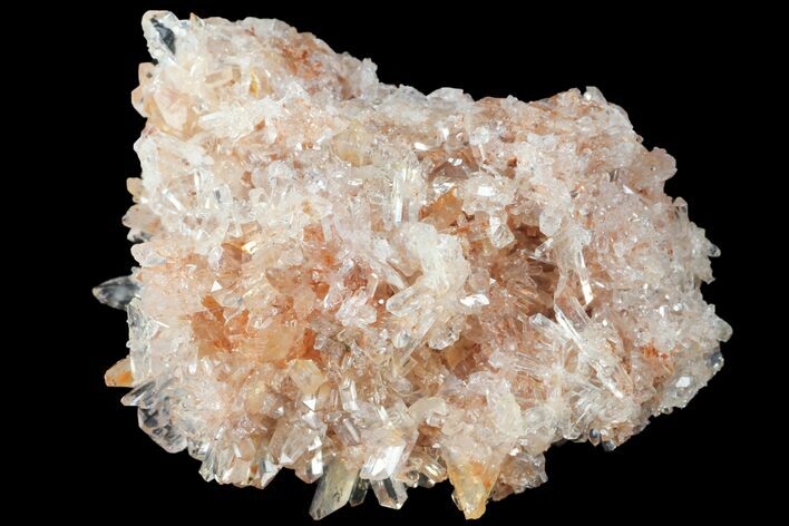 Orange Creedite Crystal Cluster - Durango, Mexico #99182